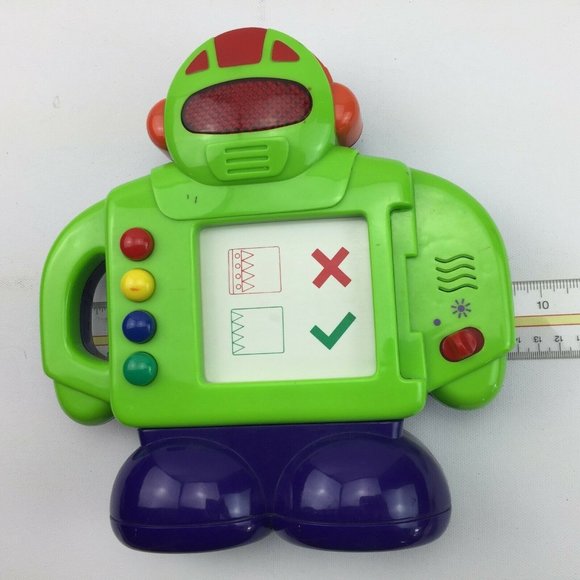Green Robot Kid Toy Game Educational Learning Math Seasons Time Phonics Sorting - Picture 7 of 12